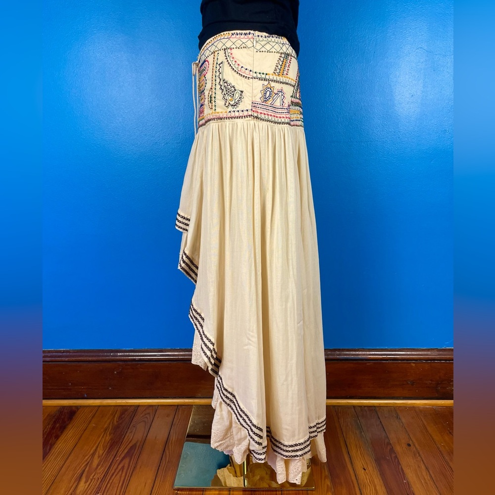 FREE PEOPLE "Rises In The East" High-Low Maxi, NEW WITH TAGS, size 6 - Picture 8 of 16